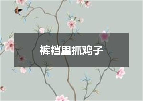 裤裆里抓鸡子