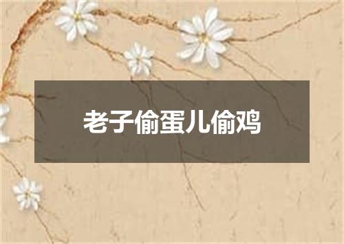 老子偷蛋儿偷鸡