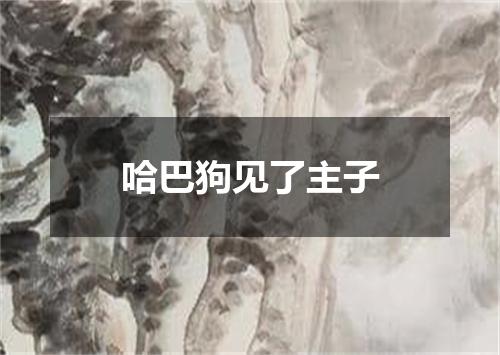 哈巴狗见了主子