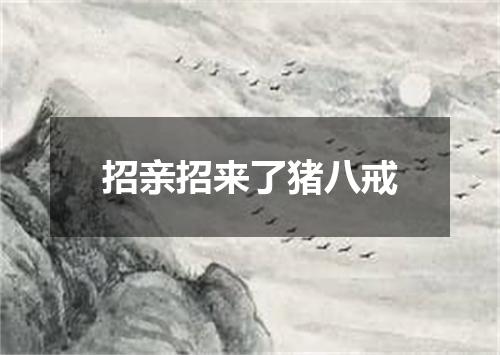 招亲招来了猪八戒