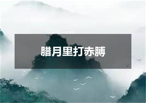 腊月里打赤膊