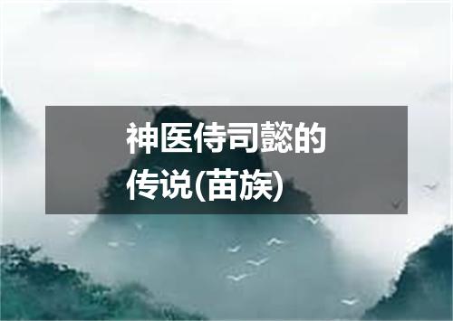 神医侍司懿的传说(苗族)