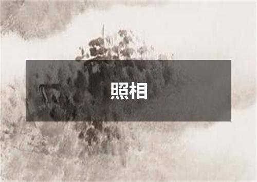 照相