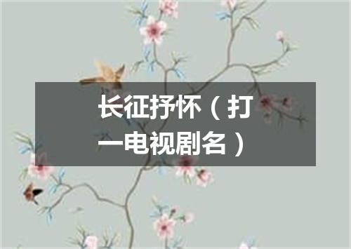 长征抒怀（打一电视剧名）