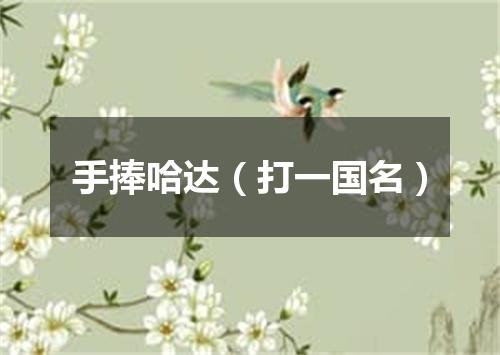 手捧哈达（打一国名）