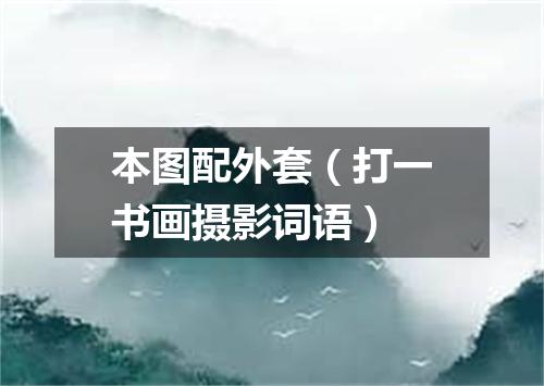 本图配外套（打一书画摄影词语）