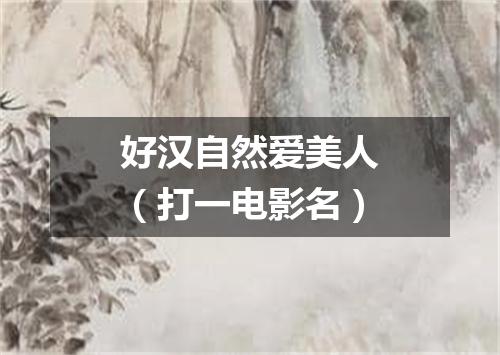 好汉自然爱美人（打一电影名）