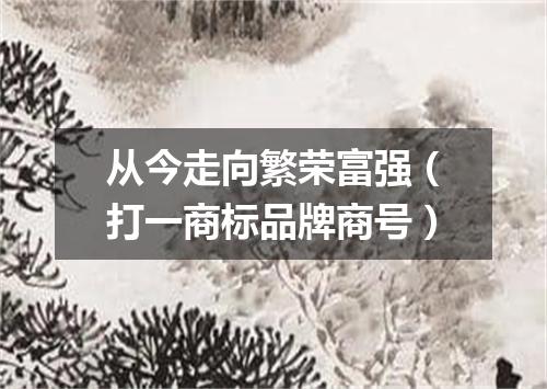 从今走向繁荣富强（打一商标品牌商号）